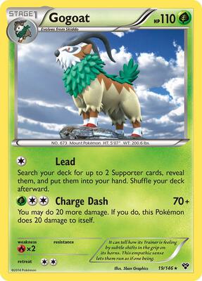 Gogoat card from XY Base Set