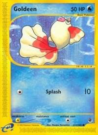 Goldeen card from Expedition