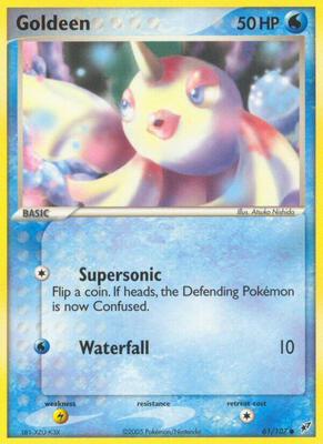 Goldeen card from EX Deoxys