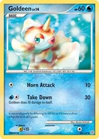 Goldeen card from Diamond and Pearl