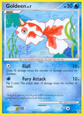 Goldeen card from Supreme Victors