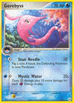 Gorebyss card from EX Hidden Legends