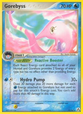 Gorebyss card from EX Legend Maker