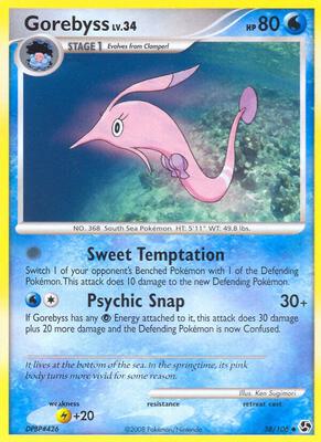 Gorebyss card from Great Encounters