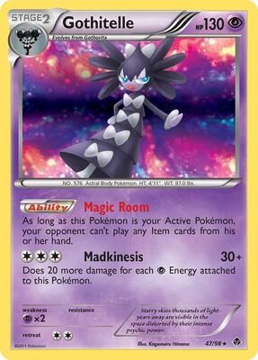 Gothitelle (47) card from Emerging Powers