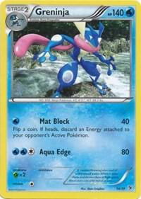 Greninja card from Kalos Starter Set