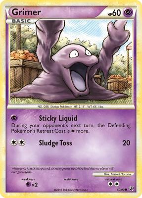 Grimer card from Undaunted