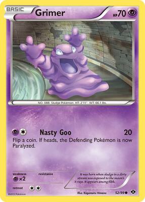 Grimer card from Next Destinies