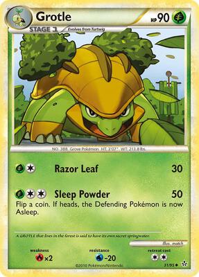 Grotle card from Unleashed