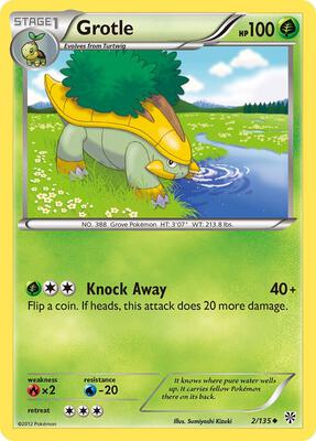 Grotle card from Plasma Storm