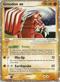 Groudon ex - 038 (EX Collector's Tins) card from Nintendo Promos
