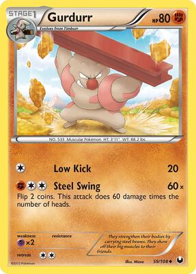 Gurdurr card from Dark Explorers