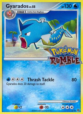 Gyarados card from Rumble