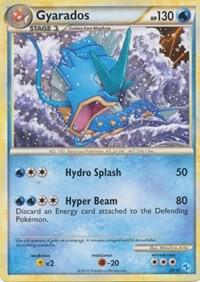 Gyarados (#20 Non-Holo) card from HGSS Trainer Kit: Gyarados & Raichu