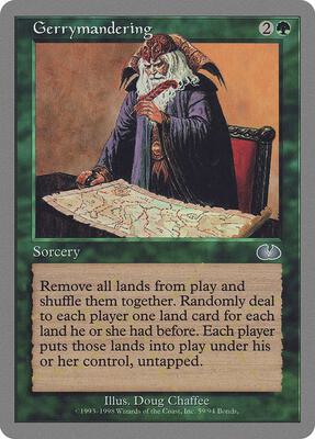 Gerrymandering card from Unglued