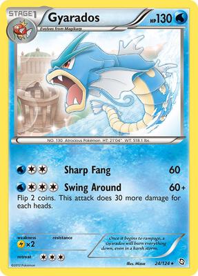Gyarados card from Dragons Exalted