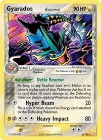 Gyarados (Delta Species) card from EX Holon Phantoms