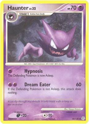 Haunter card from Diamond and Pearl