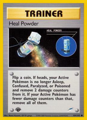 Heal Powder card from Neo Destiny