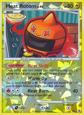 Heat Rotom card from Rising Rivals