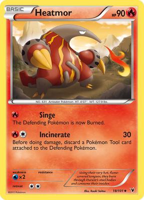 Heatmor card from Noble Victories