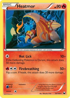 Heatmor card from Dark Explorers