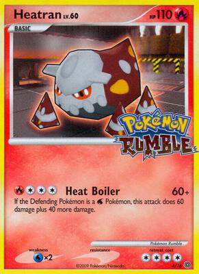 Heatran card from Rumble