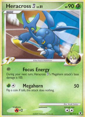 Heracross E4 card from Rising Rivals