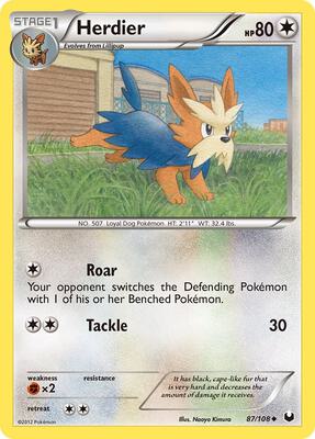 Herdier card from Dark Explorers