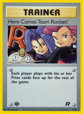 Here Comes Team Rocket! (15) card from Team Rocket