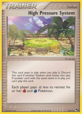 High Pressure System card from POP Series 3
