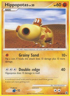 Hippopotas card from Majestic Dawn