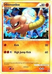 Hitmonlee - HGSS25 card from HGSS Promos