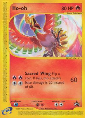 Ho-oh card from WoTC Promo