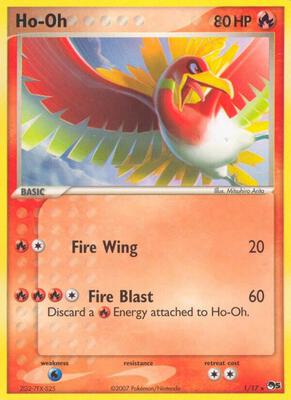 Ho-Oh card from POP Series 5