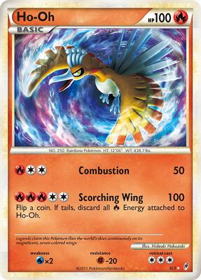 Ho-Oh (Shiny) card from Call of Legends