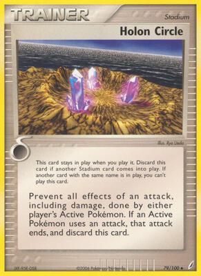 Holon Circle card from EX Crystal Guardians