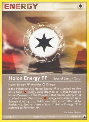 Holon Energy FF card from EX Delta Species