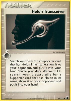 Holon Transceiver card from EX Delta Species