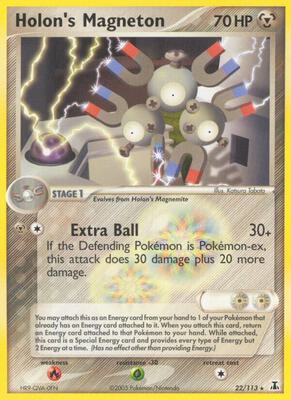 Holon's Magneton card from EX Delta Species