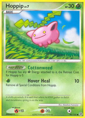 Hoppip card from Secret Wonders