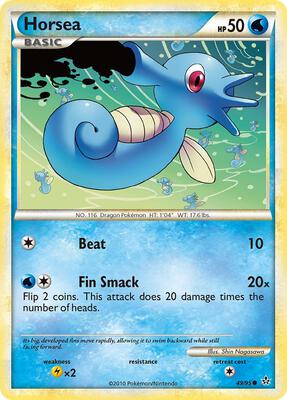 Horsea card from Unleashed