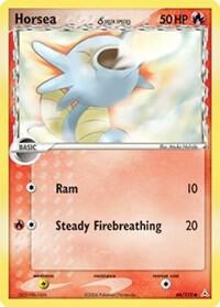 Horsea (Delta Species) card from EX Holon Phantoms