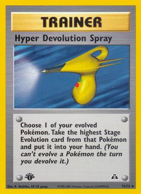 Hyper Devolution Spray card from Neo Discovery