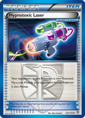 Hypnotoxic Laser (Team Plasma) card from Plasma Storm