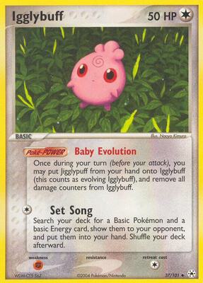 Igglybuff card from EX Hidden Legends