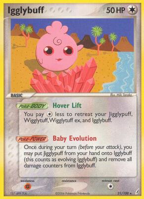 Igglybuff card from EX Crystal Guardians
