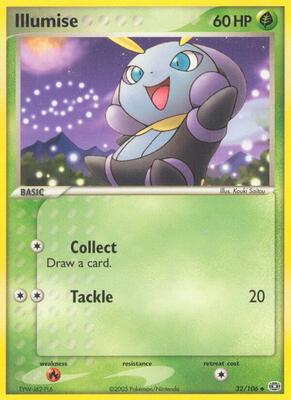 Illumise card from EX Emerald