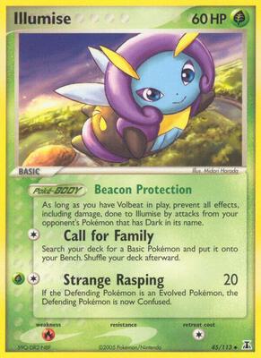 Illumise card from EX Delta Species