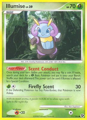 Illumise card from Great Encounters